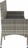 A side view of a three-seater garden bench. Náhľad obrázku produktu