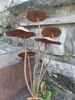 Topfstecker 5er Pilz-Gruppe, Edelrostoptik 3D, klein Produktbild-Vorschau 5