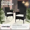 TecTake 404549, Černá, Béžová, 2 sedadlo/sedadel, Dospělí a Náhled obrázku produktu 5