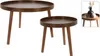 Home & Styling Beistelltisch-Set - 2-teilig - braun - Produktbild-Vorschau 4