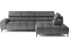 DOMO-HOME Ecksofa PLAZA L mit elektrischer Sitzverstellung Produktbild-Vorschau 1