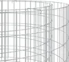 vidaXL Gabionen-Feuerstelle Ø 100 cm Verzinktes Eisen Produktbild-Vorschau 4