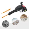 A demolition hammer with accessories and illustrative images of its use. Náhled obrázku produktu