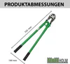 Bolzenschneider 30 Zoll 750 mm Kohlenstoffstahl mit Produktbild-Vorschau 2