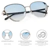 styleBREAKER Damen Cateye Sonnenbrille mit Glitzer Element, Produktbild-Vorschau 5