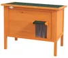 PawHut kattenhuis van hout, kattenhol, geïsoleerde Productafbeelding-voorbeeld 1