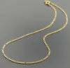 trendor 71811 Goldkette 333 Gold für Damen und Herren Figaro Diamantiert 3 Produktbild-Vorschau