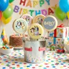dekora, Mini-Oblaten Essbar Bluey, Tortendeko für Cupcakes Produktbild-Vorschau 4