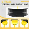 ALIGHTUP Schneeschieber mit Rädern, Stahlschaufel 74cm, Produktbild-Vorschau 4