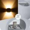 Wandleuchte Innen Wandlampe Flur Lampe Rund Indirektes Produktbild-Vorschau 4