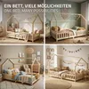 Detská posteľ ML-Design 120 x 200 cm s ochrannou bočnicou, Náhľad obrázku produktu 5