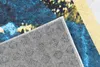 Tapiso Teppich TOSCANA Modern Blau Grau Golden Wohnzimmer  Produktbild-Vorschau 5