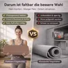 FunLife Yogamatte XXL 190x66cm – 10mm Extra Dick & Faltbar, Produktbild-Vorschau 2