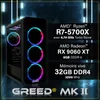 Greed® MK2 - PC Gamer - AMD Ryzen 7 5700X - RX 9060 XT Voir les images du produit 3