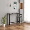 A modern interior scene featuring a bar table and stool set. Produktbild-Vorschau