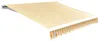 vidaXL Reservehoes voor zonnescherm, geel en wit, 480x295 Productafbeelding-voorbeeld 5