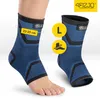 4FIZJO Elastická bandáž hlezenního kloubu L, modrá Náhled obrázku produktu 9