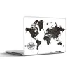 MuchoWow® Laptop Aufkleber Sticker Cover Weltkarte - Produktbild-Vorschau 1