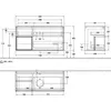 Villeroy & Boch F821GMGF Waschbeckenunterschrank Finion F82 Produktbild-Vorschau 2
