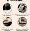 KitchenYeah© Herdabdeckplatte Wie spät ist es? Es ist Happy Produktbild-Vorschau 7