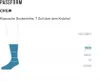 Diagram showing sock height options with corresponding labels. Produktbild-Vorschau