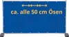 Bauzaunplane 1,76m x 3,41m Sichtschutzplane Zaunblende Produktbild-Vorschau 5