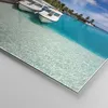 Bilder auf glas - Maledische Insel Archipel Ozean Hütte - Produktbild-Vorschau 5