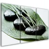 Triptychon auf leinwand religiös - grün 150x100 cm Feeby Produktbild-Vorschau 1