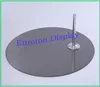 R35 Eurotondisplay piastra metallica per manichini argento Anteprima dell’immagine prodotto 1