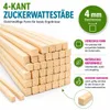 50 Zuckerwattestäbe 30 cm aus Kiefernholz 4 x 4 mm Produktbild-Vorschau 4