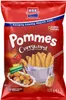 XOX Pommes Snack Currywurst křupavý pikantní s kari 125g Náhled obrázku produktu 2