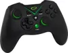 A black gamepad with green accents is shown against a white background. Podgląd zdjęcia produktu