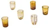 Zafferano Melting Pot X6 Verres Unicolores - Ambre, Verre Voir les images du produit 1