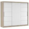 Schwebetürenschrank Kleiderschrank Schrank Garderobe Alba Náhľad obrázku produktu 6