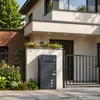 SoBuy Paketbox OGS66-DG im Außenbereich eines modernen Hauses Productafbeelding-voorbeeld