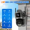 6MP WLAN Überwachungskamera Dual-Objektiv, 3-Bild-Anzeige, Produktbild-Vorschau 2