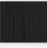 vidaXL Base da cucina Lucca nero in legno Anteprima dell’immagine prodotto 3