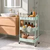 Sekey Rollwagen Küche 30 cm Breit Servierwagen Metall mit Produktbild-Vorschau 9