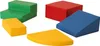 A set of colorful foam blocks arranged in a semi-circle on a white background. Produktbild-Vorschau