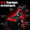 ONBEST Kehrmaschine Benzin | 100 cm Arbeitsbreite | 6,5 PS Produktbild-Vorschau 6