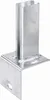 A metal fence post bracket on a white background. Anteprima dell’immagine prodotto