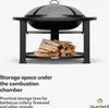 Blumfeldt Outdoor Miska ogniowa do ogrodu, 3 w 1 – może Podgląd zdjęcia produktu 6