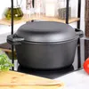 Vilde | Kochtopf - 2in1 - Mit Deckel - Schwarz - 4,5 L - Produktbild-Vorschau 3