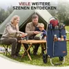 Sekey 50L Aluminium Trolley Faltbar Einkaufstrolley Produktbild-Vorschau 6