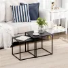 Couchtische 839-563V00BK, Couchtisch, Klapptisch, 2er-Set, Produktbild-Vorschau 4