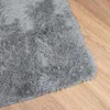 vidaXL Teppich Shaggy Hochflor NAVARRA Silbergrau 200x200 Produktbild-Vorschau 4