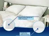 2er Set Kopfkissen, Dekokissen, 70x90 cm, 100% Polyester Produktbild-Vorschau 2