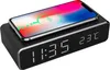 gembird Digitaler Wecker m kabelloser QI Handyladefunkt. Anteprima dell’immagine prodotto 1