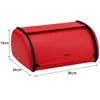 Kleiner Brotkasten aus Stahl 36cm KINGHOFF KH-1753 Rot Produktbild-Vorschau 6