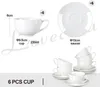 Set de tasses en porcelaine, LOVECASA Tasses à café avec Voir les images du produit 2